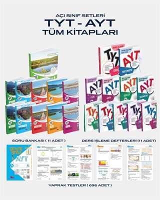 12. Sınıf TYT-AYT Tüm Dersler Tüm Kitaplar Full Set 