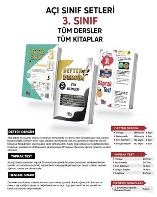 3.Sınıf Tüm Kaynaklar Full Set 