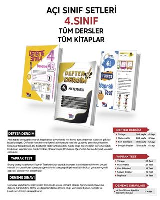 4.Sınıf Tüm Dersler Tüm Kaynaklar Full 